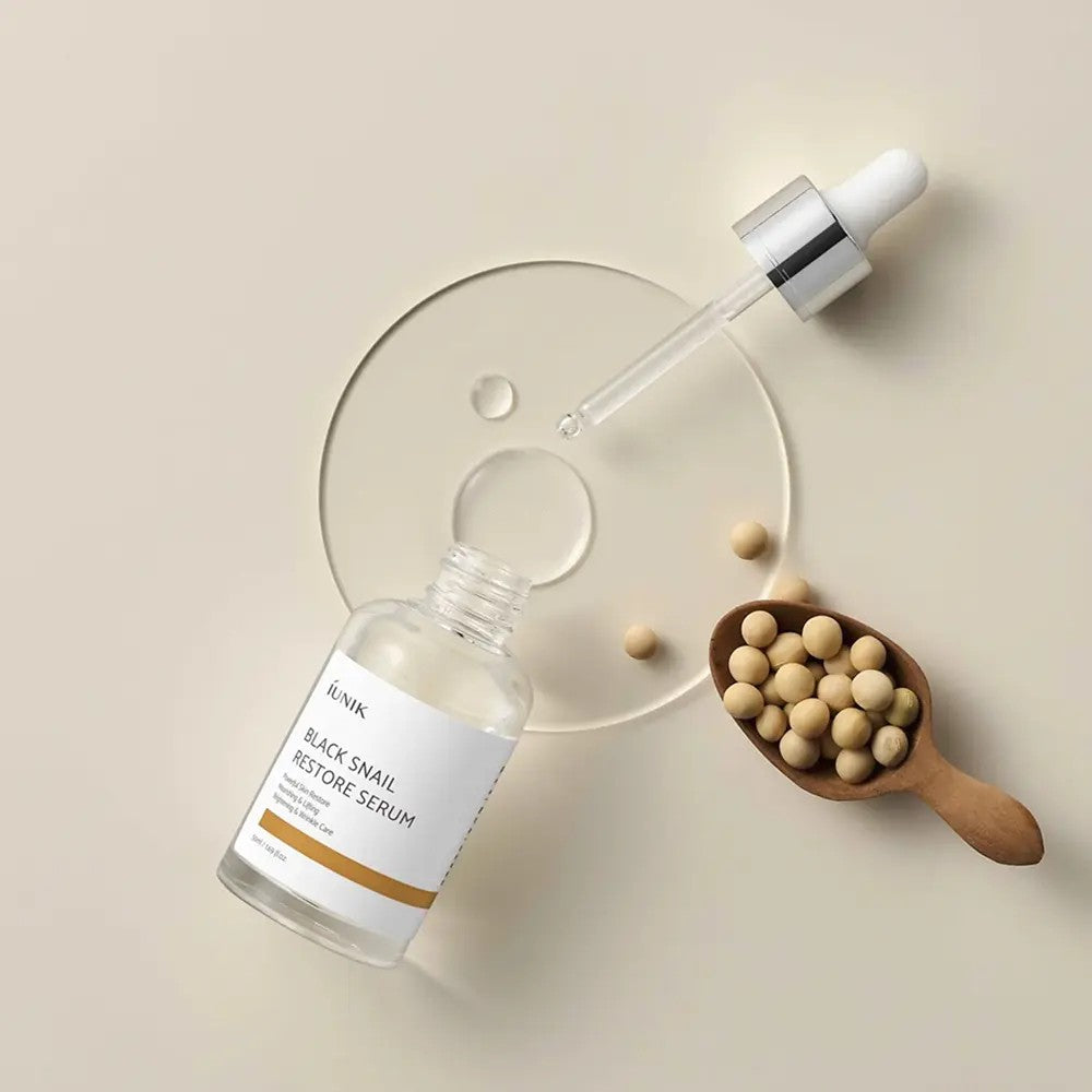 Black Snail Restore Serum k beauty