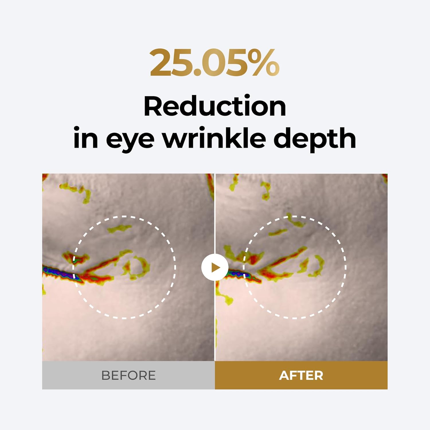 Beauty of Majesty Peptide Power Gold Ampoule Mask, masque tissu à l'or anti-âge coréen K Beauty Cosmetics