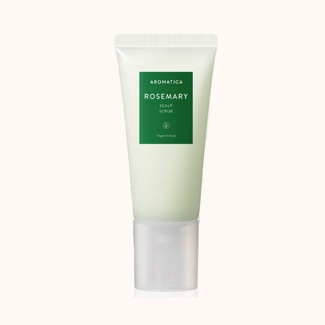 Rosemary Scalp Scrub Aromatica 165 g – gommage exfoliant cuir chevelu sel marin K Beauty Cosmetics