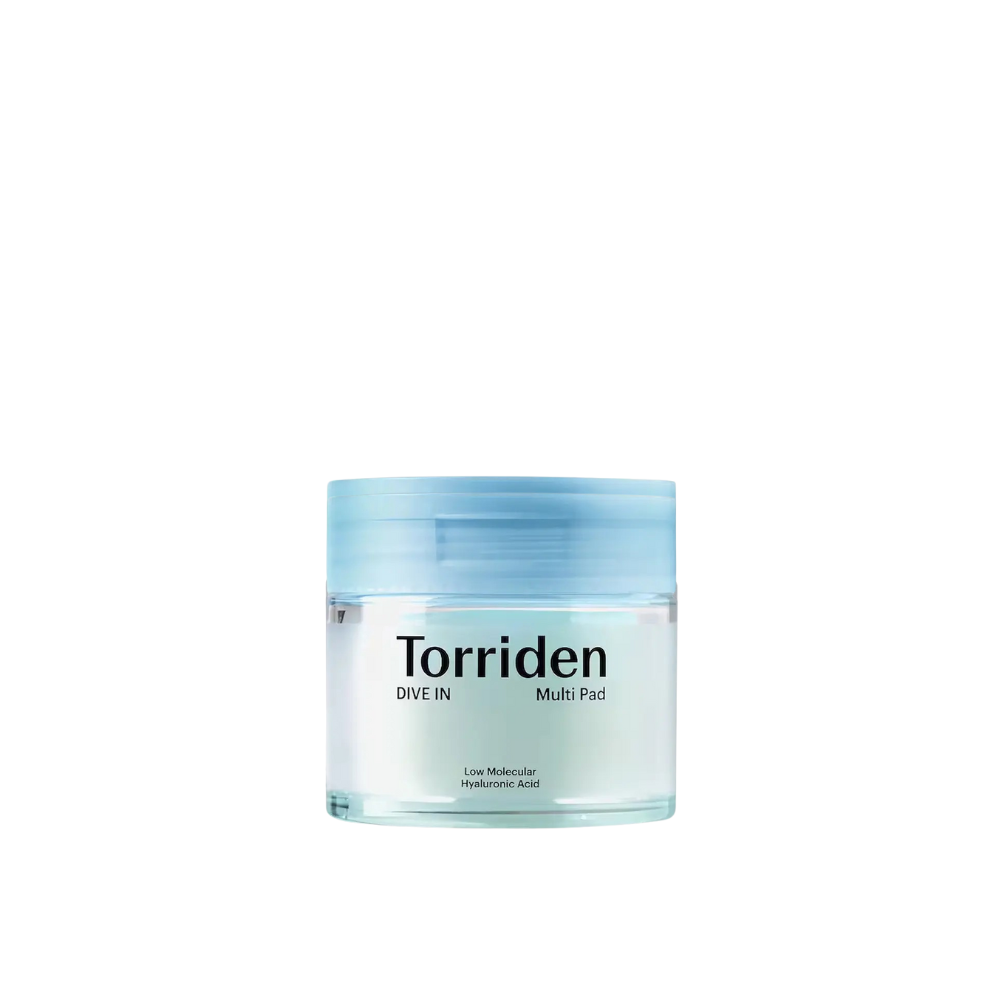 Dive In Multi Pad pads hydratants visage à l’acide hyaluronique pour apaiser, hydrater et préparer la peau TORRIDEN | Dive In Multi Pad

