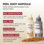 Dr.Melaxin
Peel Shot Exfoliant Rice Ampoule
