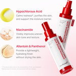 Medicube Hypochlorous Acid Daily Facial Spray, actifs acide hypochloreux et niacinamide, soin coréen K Beauty Cosmetics