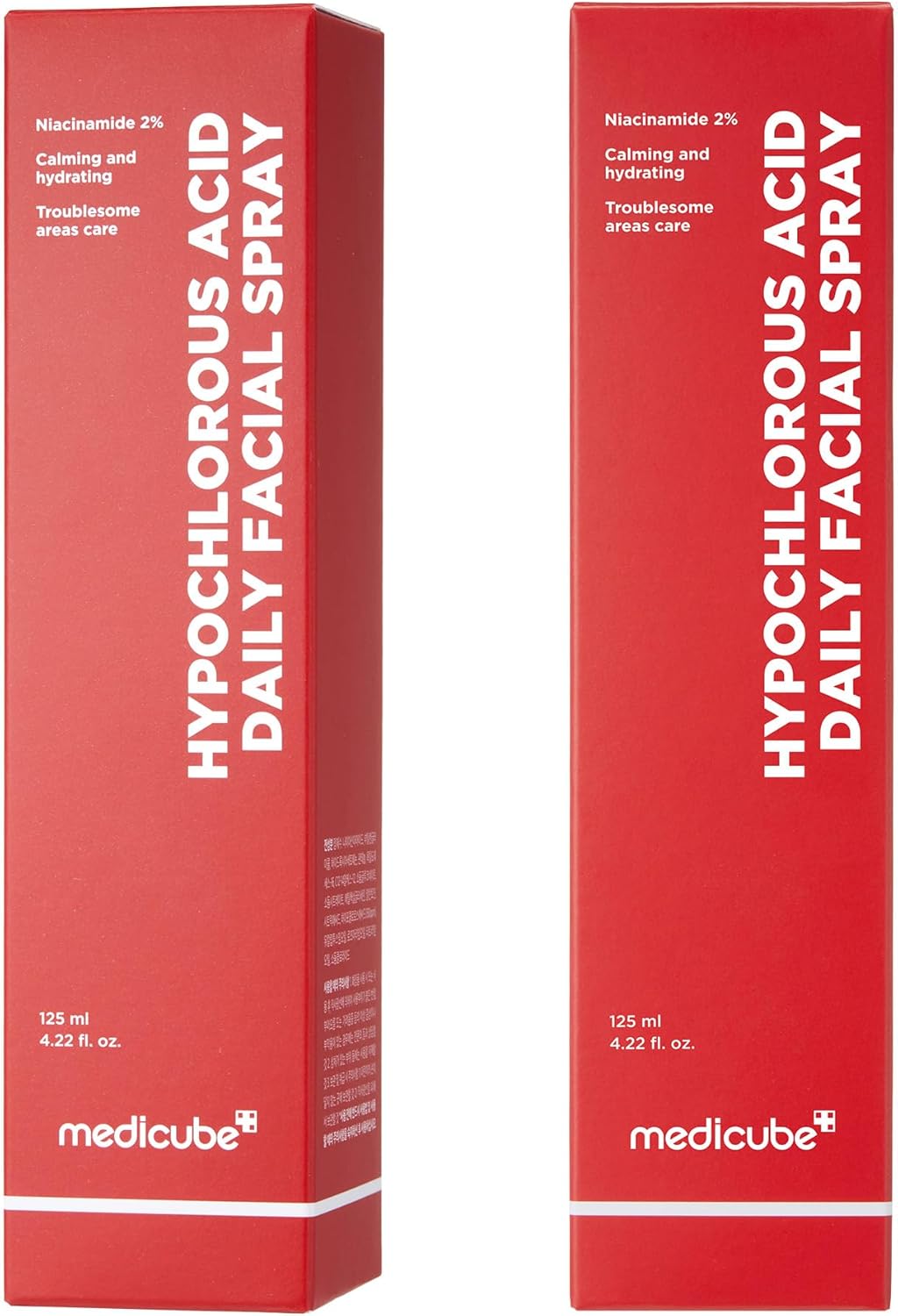 Medicube Hypochlorous Acid Daily Facial Spray avec sa boîte, soin coréen K Beauty Cosmetics
