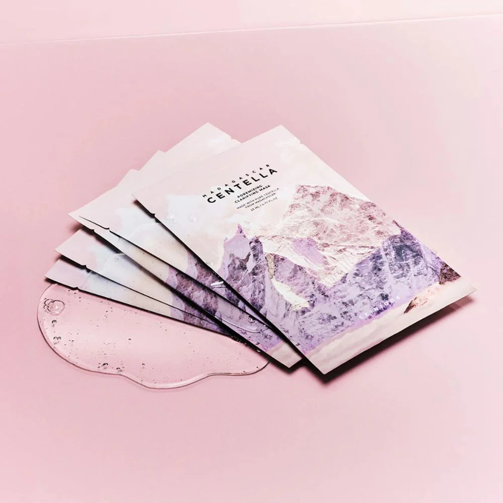 Madagascar Centella Poremizing Clarifying Mask masque purifiant visage pour resserrer les pores, absorber le sébum et clarifier la peau
SKIN1004