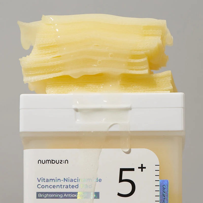 Disques tonifiants éclat au glutathion, vitamine C et niacinamide. Idéal pour estomper les taches pigmentaires, unifier le teint et lisser la texture de la peau.
Numuzin