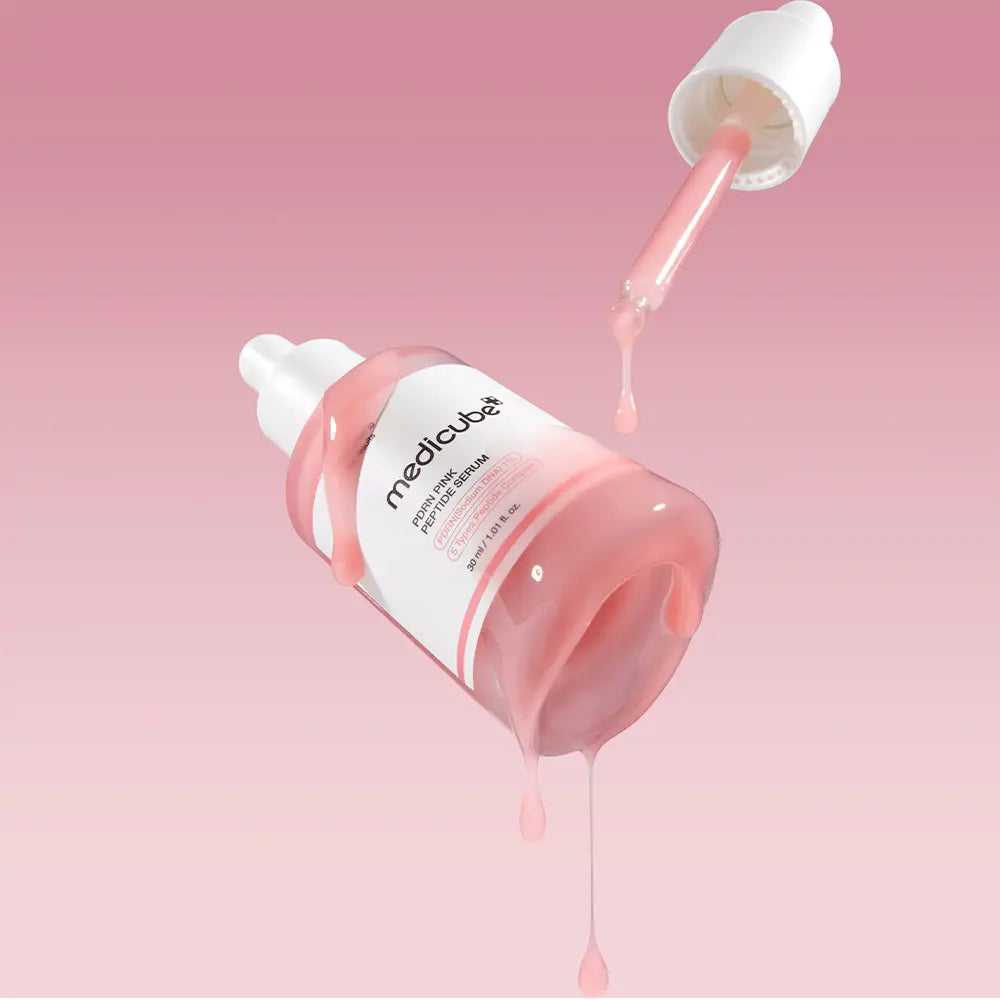 PDRN Pink Peptide Serum, sérum visage régénérant au PDRN et peptides, effet anti-âge, fermeté et éclat