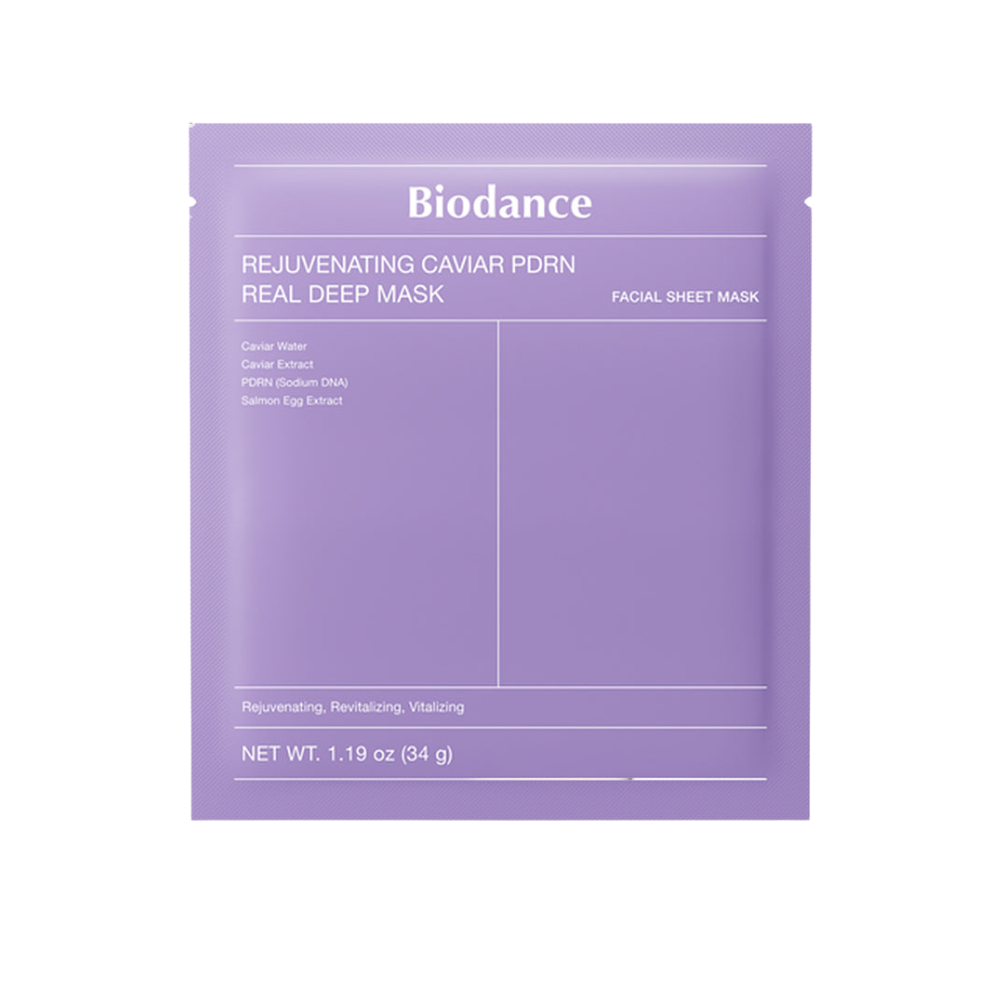 Masque hydrogel régénérant au caviar et PDRN qui hydrate intensément, améliore l’élasticité de la peau et aide à revitaliser les peaux fatiguées.
Biodance