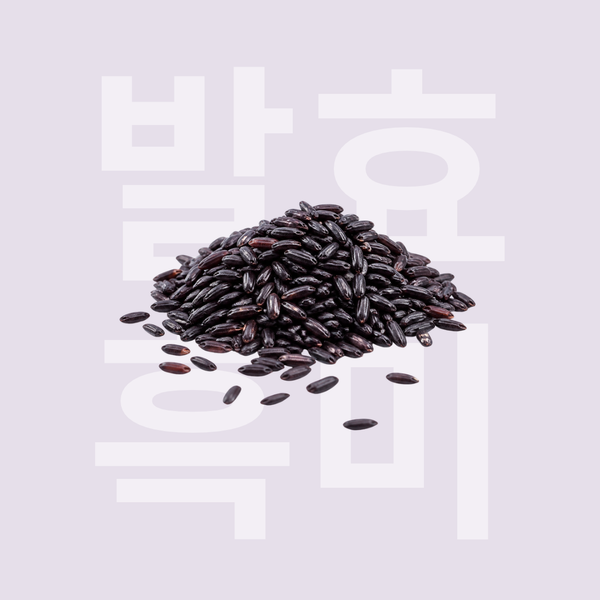 riz noir fermenté