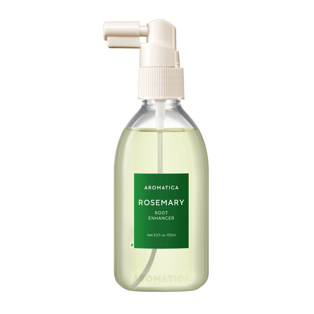 Aromatica Rosemary Root Enhancer 100 ml fond blanc – spray leave-in soin cuir chevelu K Beauty Cosmetics