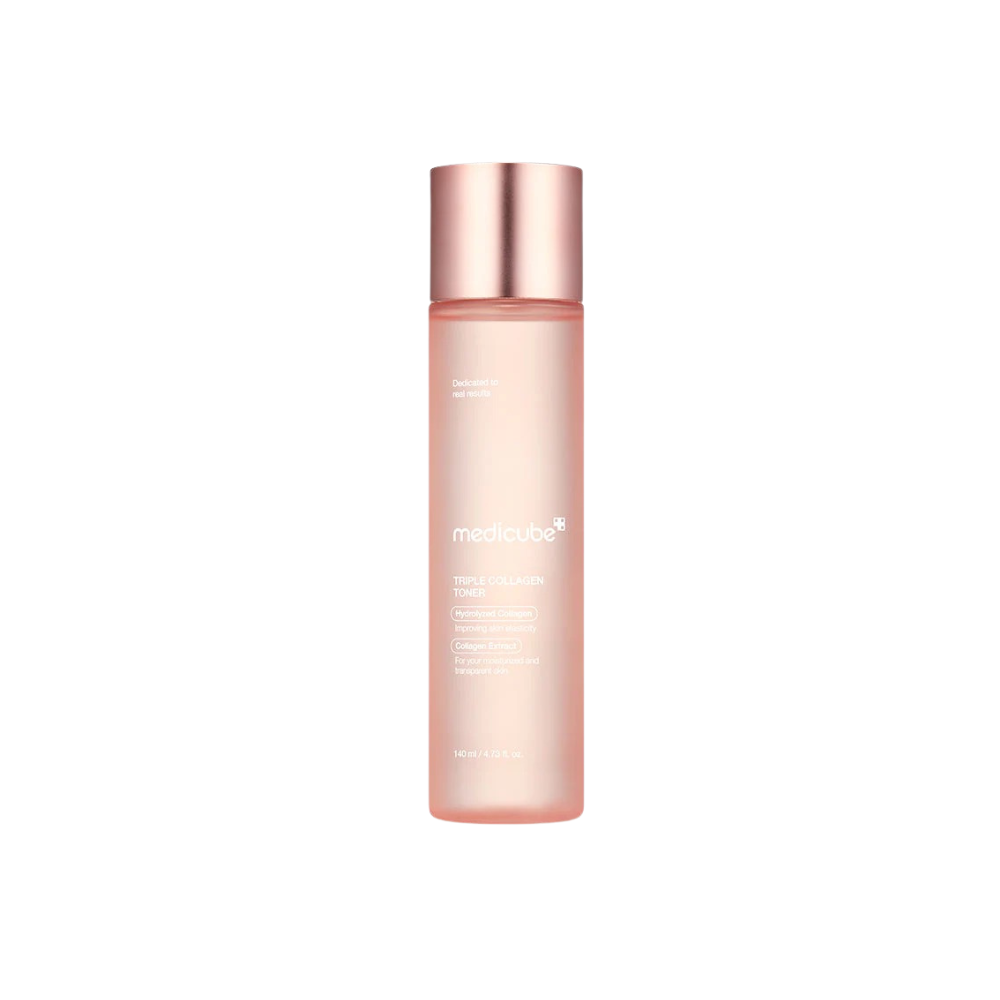 Tonique hydratant au complexe multi-collagen et acide hyaluronique qui repulpe la peau, améliore l’élasticité et renforce l’hydratation
Medicube