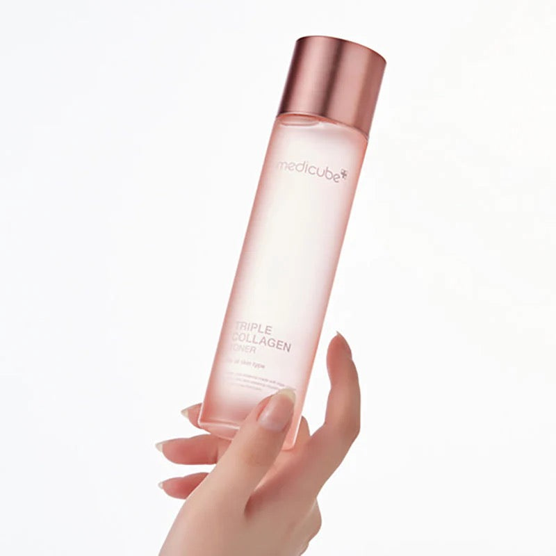Tonique hydratant au complexe multi-collagen et acide hyaluronique qui repulpe la peau, améliore l’élasticité et renforce l’hydratation
Medicube