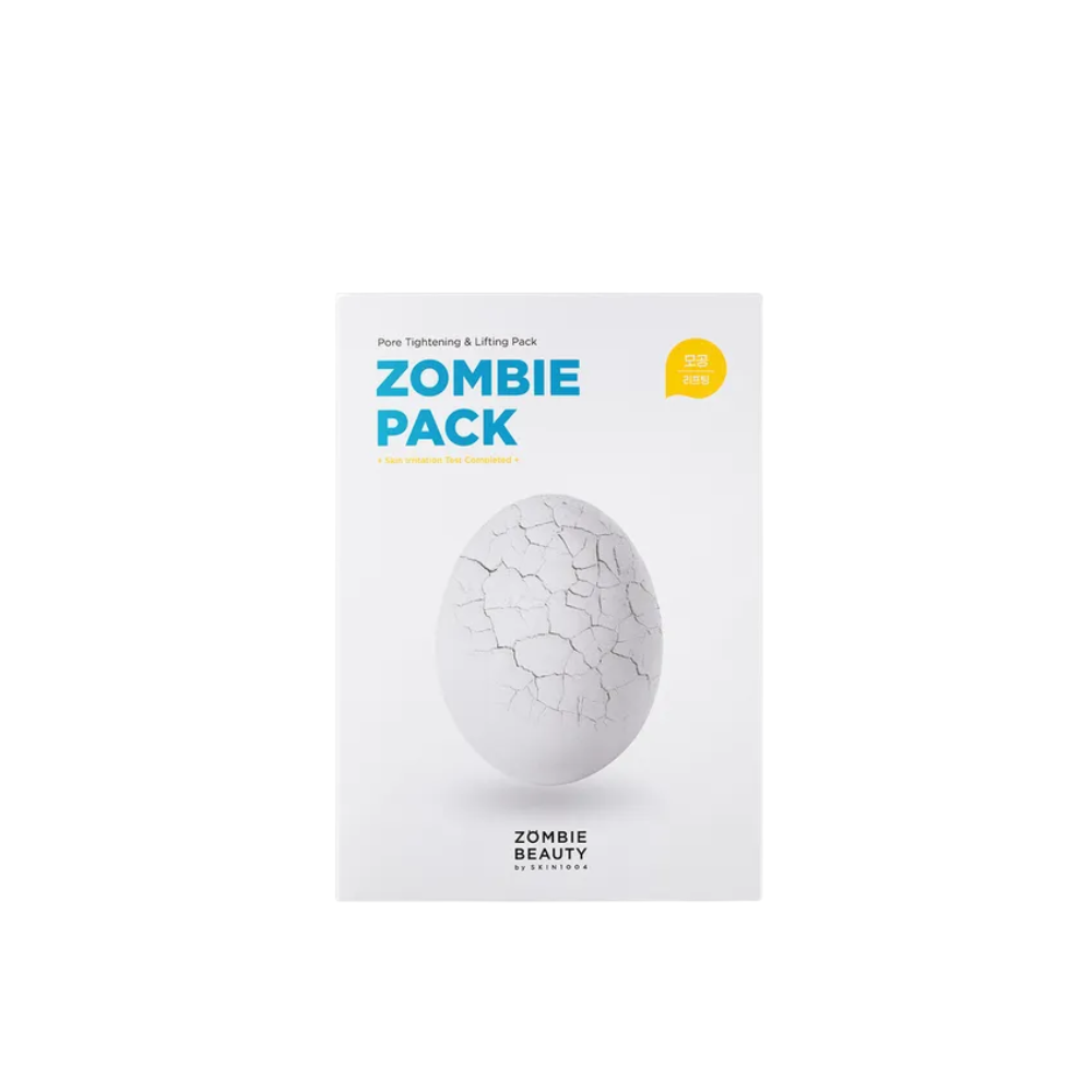 Zombie Pack & Activator Kit masque tenseur visage effet lift immédiat pour resserrer les pores et lisser la peau
SKIN1004