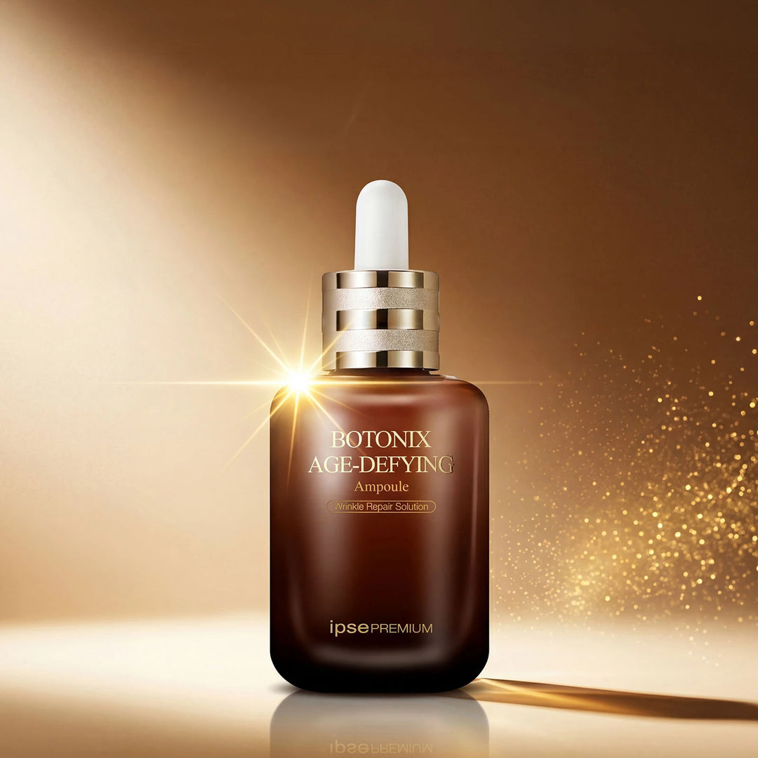 IPSE Botonix Age Defying Ampoule, soin repulpant aux ingrédients traditionnels coréens pour peau mature