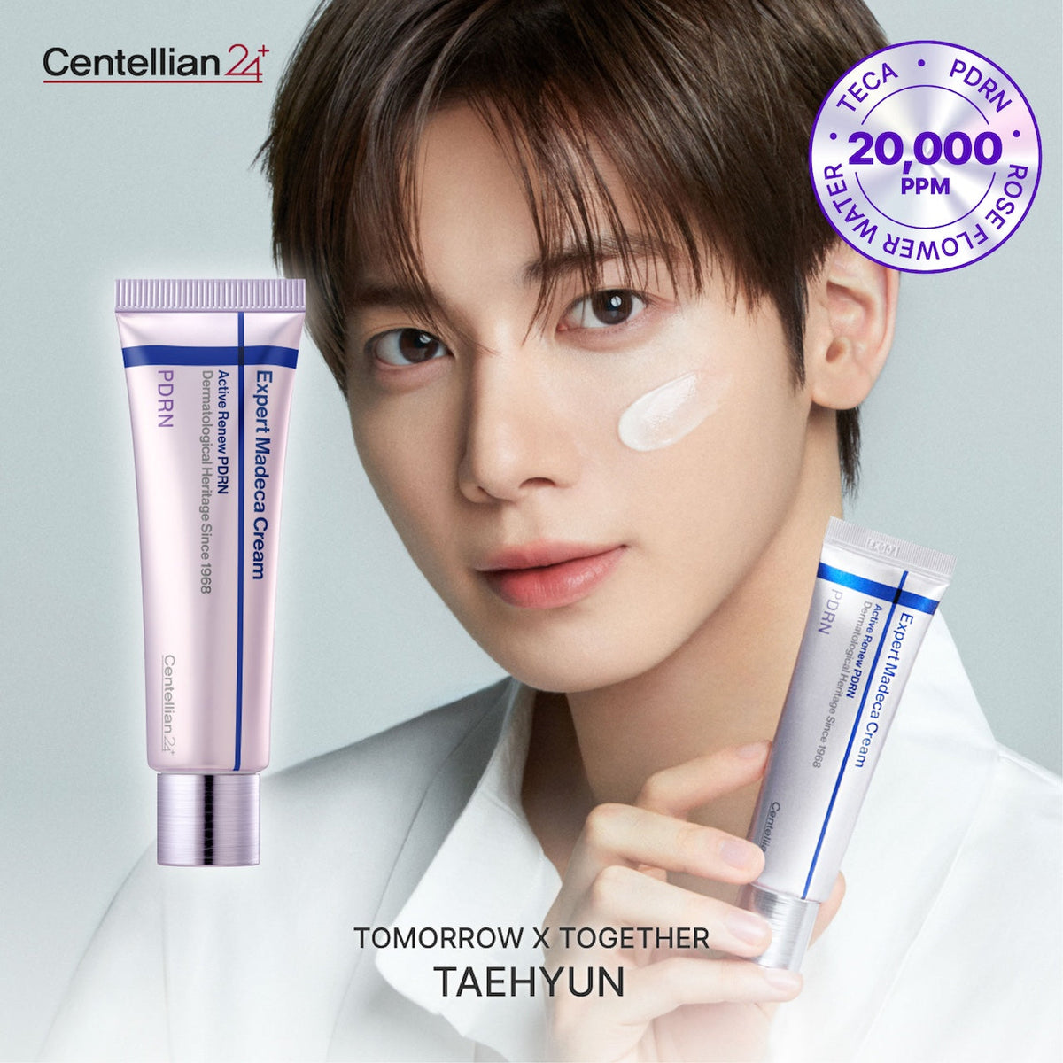 Centellian24 Expert Madeca Cream Active Renew PDRN, packshot, soin coréen K Beauty Cosmetics