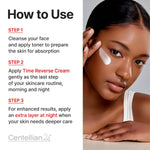 Mode d'emploi de la crème Madeca Cream Time Reverse
