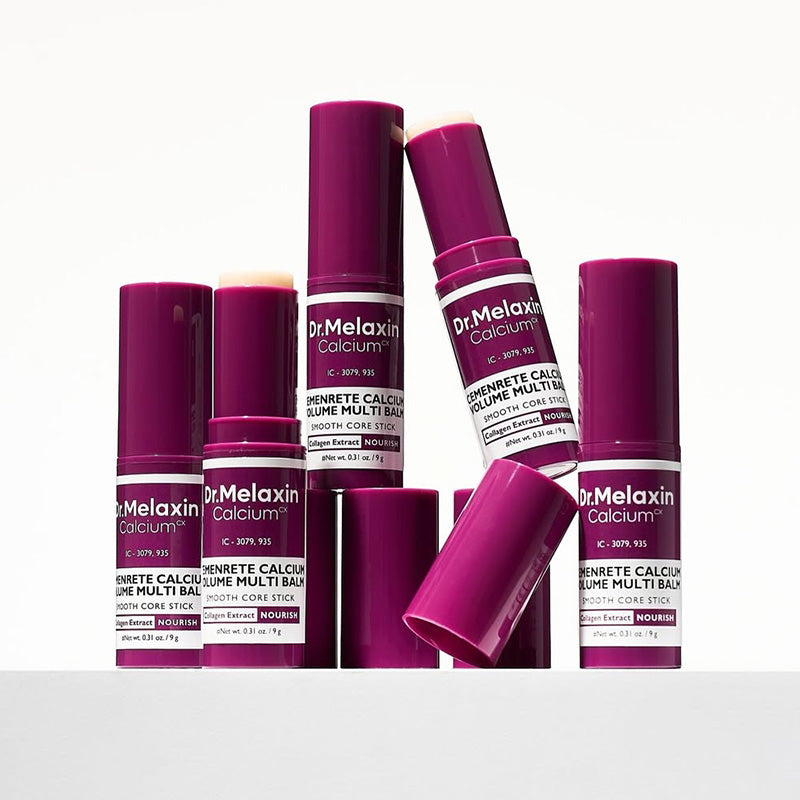 Dr. Melaxin Calcium Volume Multi Balm, en situation, soin coréen K Beauty Cosmetics