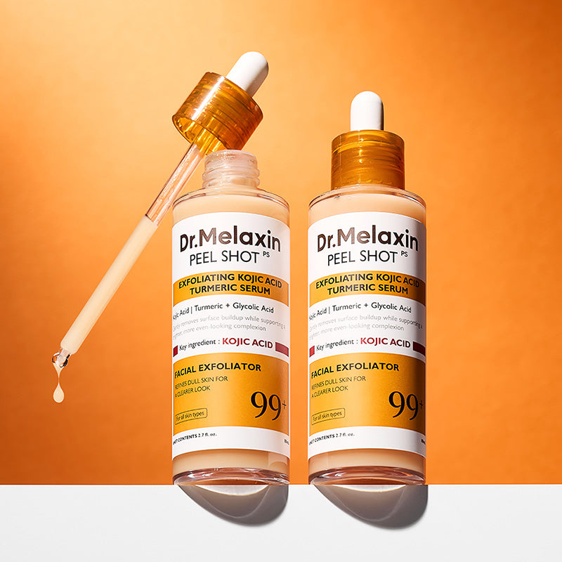 Dr. Melaxin Peel Shot Kojic Acid Turmeric Serum, ingrédients, soin coréen K Beauty Cosmetics