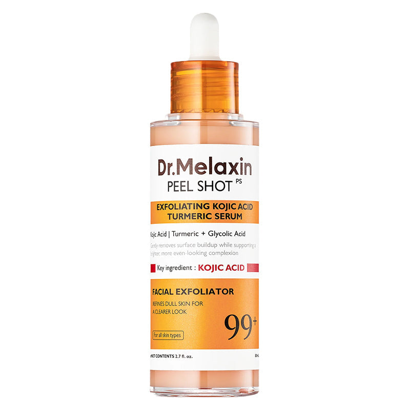 Dr. Melaxin Peel Shot Kojic Acid Turmeric Serum, packshot, soin coréen K Beauty Cosmetics