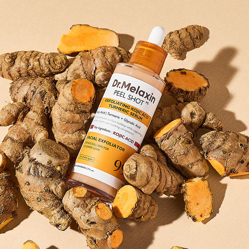 Dr. Melaxin Peel Shot Kojic Acid Turmeric Serum, texture, soin coréen K Beauty Cosmetics
