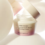 Haruharu Wonder Black Rice 5 Ceramide Barrier Moisturizing Cream 50 ml, pot ouvert de crème aux céramides, soin coréen K Beauty Cosmetics