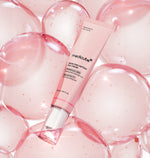 Medicube PDRN Pink Peptide Eye Cream 30 ml, visuel d'ambiance du contour des yeux coréen, soin coréen K Beauty Cosmetics
