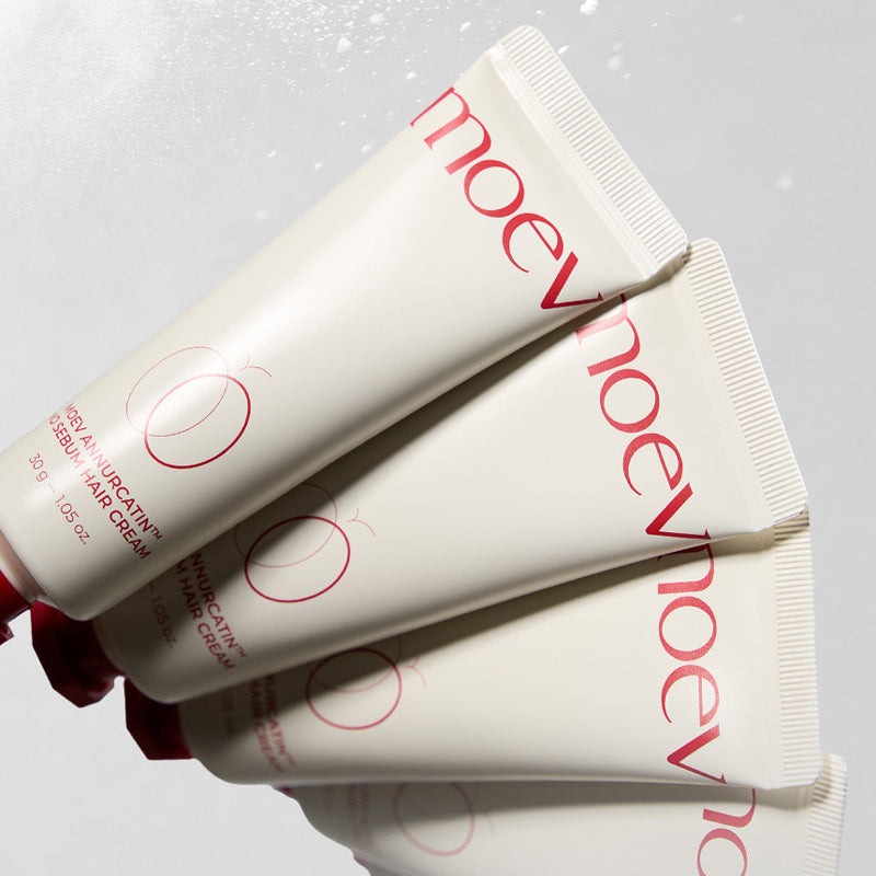 Moev Annurcatin No Sebum Hair Cream, en situation, soin coréen K Beauty Cosmetics