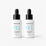 REPOVE HydroDNA 95 Ampoule, coffret de 2 flacons compte-gouttes de 30 ml, packshot sur fond clair