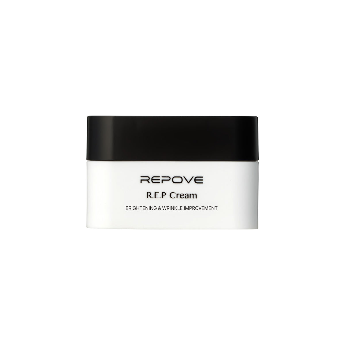 Pot REPOVE R.E.P Cream Brightening & Wrinkle Improvement, packshot sur fond blanc