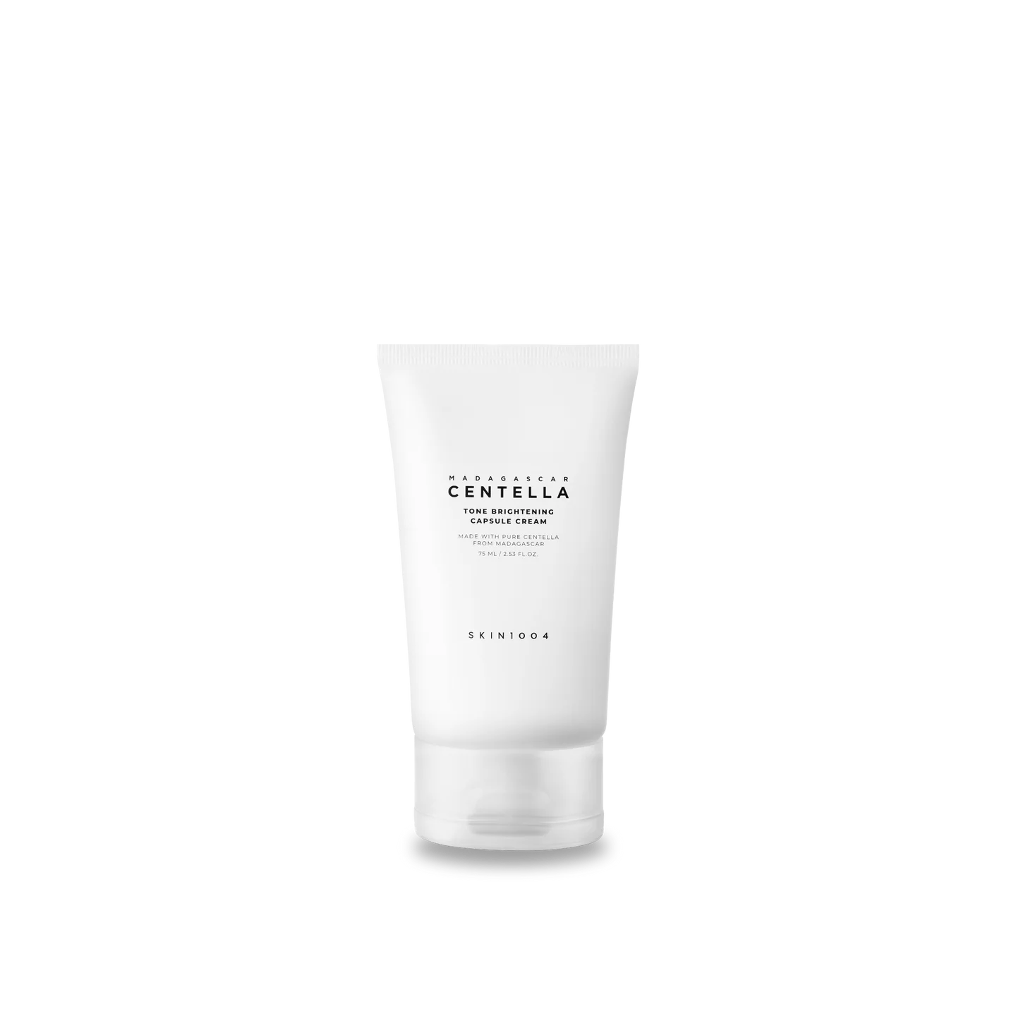 Crème hydratante illuminatrice à la niacinamide et Centella asiatica de Madagascar.