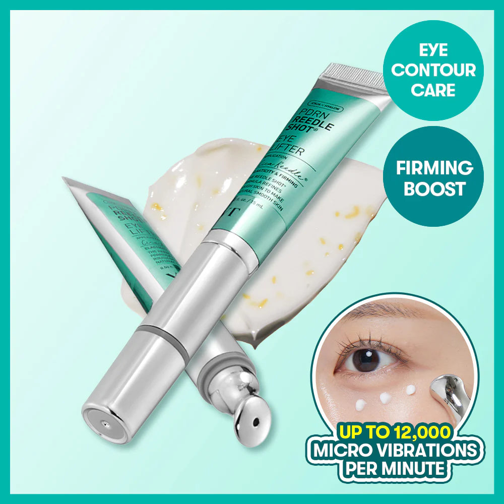 VT PDRN Reedle Shot Eye Lifter, packshot, soin coréen K Beauty Cosmetics