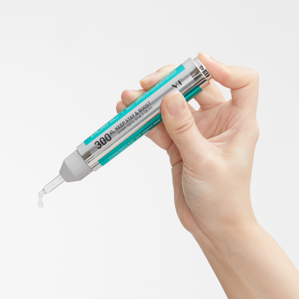 VT PDRN Reedle Shot Hair Ampoule 300dL, bénéfices, soin coréen K Beauty Cosmetics