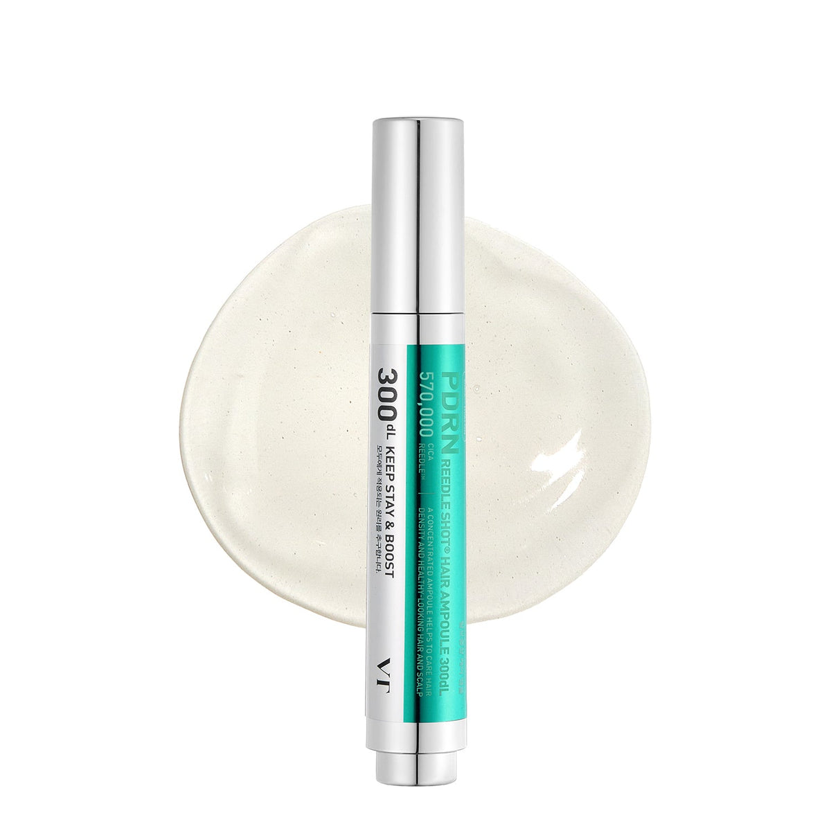 VT PDRN Reedle Shot Hair Ampoule 300dL, packshot, soin coréen K Beauty Cosmetics
