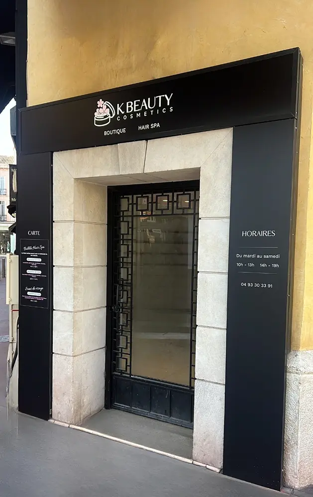 Notre boutique Kbeauty Cosmetics Cannes